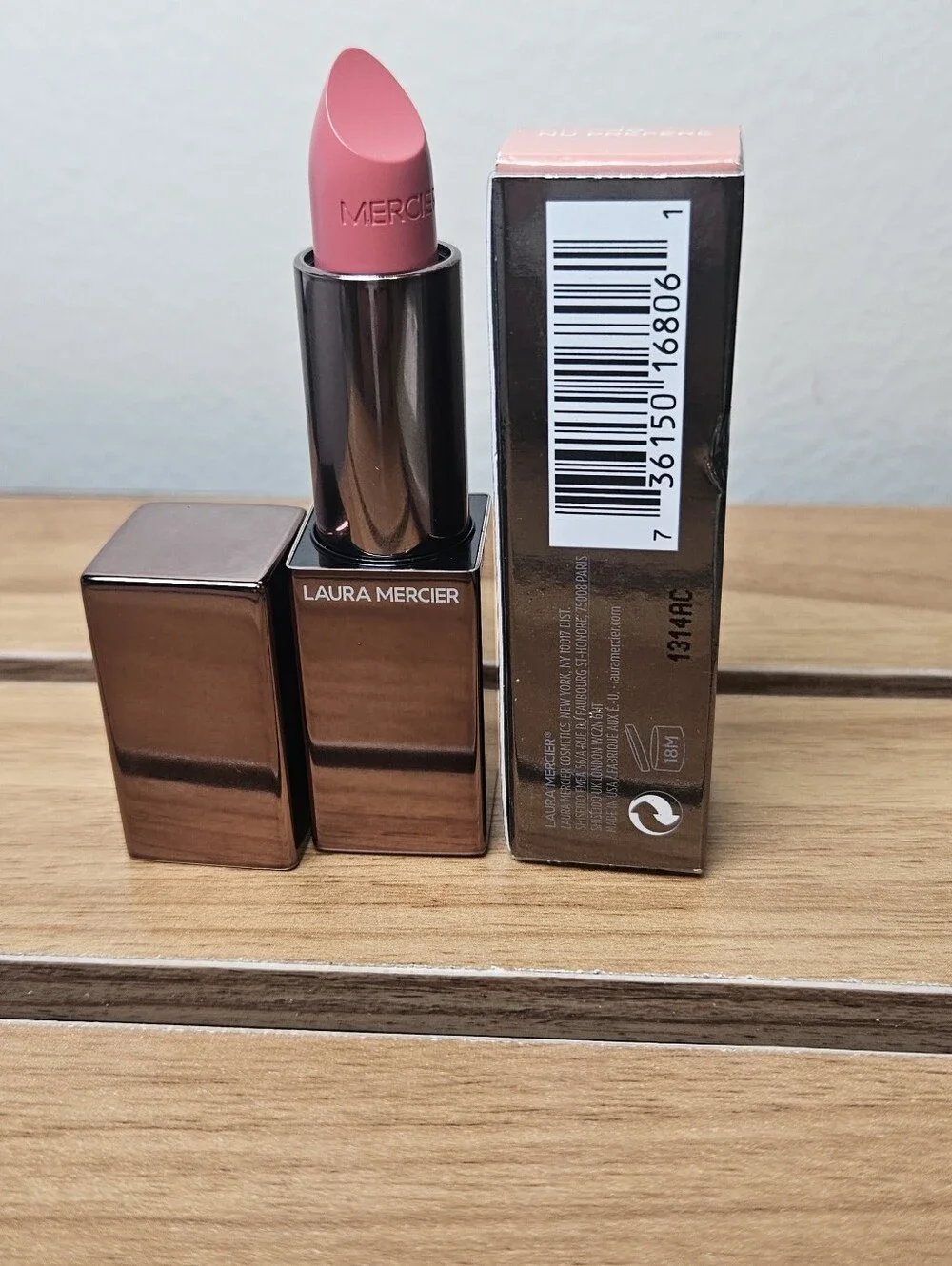 Laura Mercier Silky Creme Lipstick In 40 Ni Prefere 0.12oz
